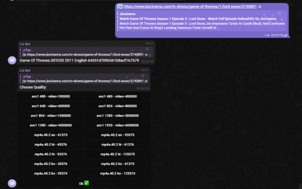 OTT Downloader Bot - LiX RENTS - Image 2