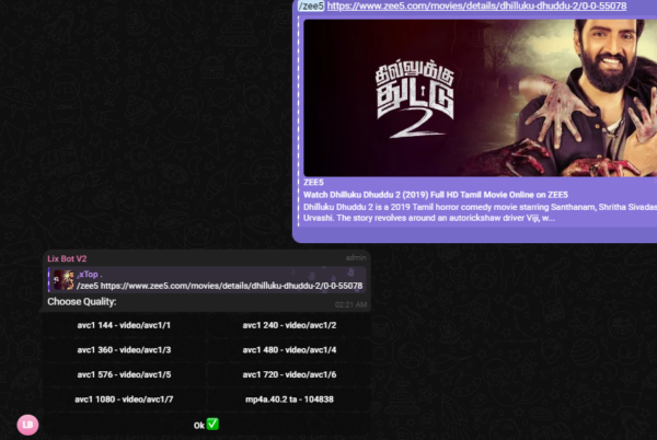 OTT Downloader Bot - LiX RENTS - Image 7